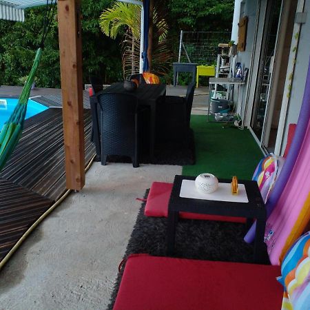Chambre Chez L'Habitant Avec Piscine Privative Et Vue Panoramique Sur La Mer Des Caraibes Desmarinieres Exterior foto